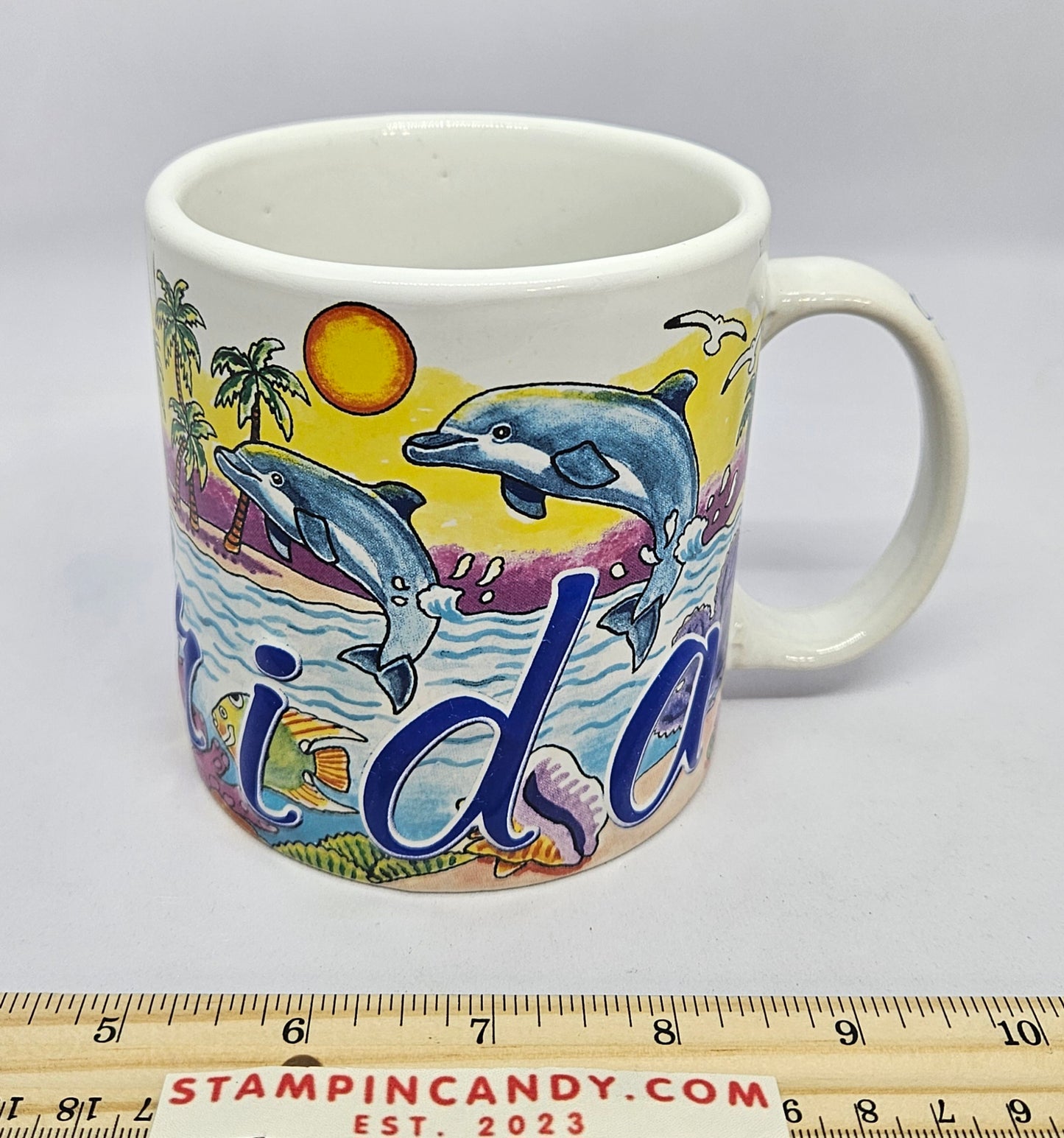 Florida Dolphin / Beach Souvenir Mug