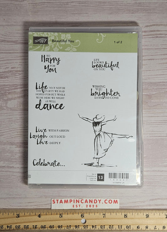 Stampin Up - Beautiful You (Set 1 of 2 ONLY)