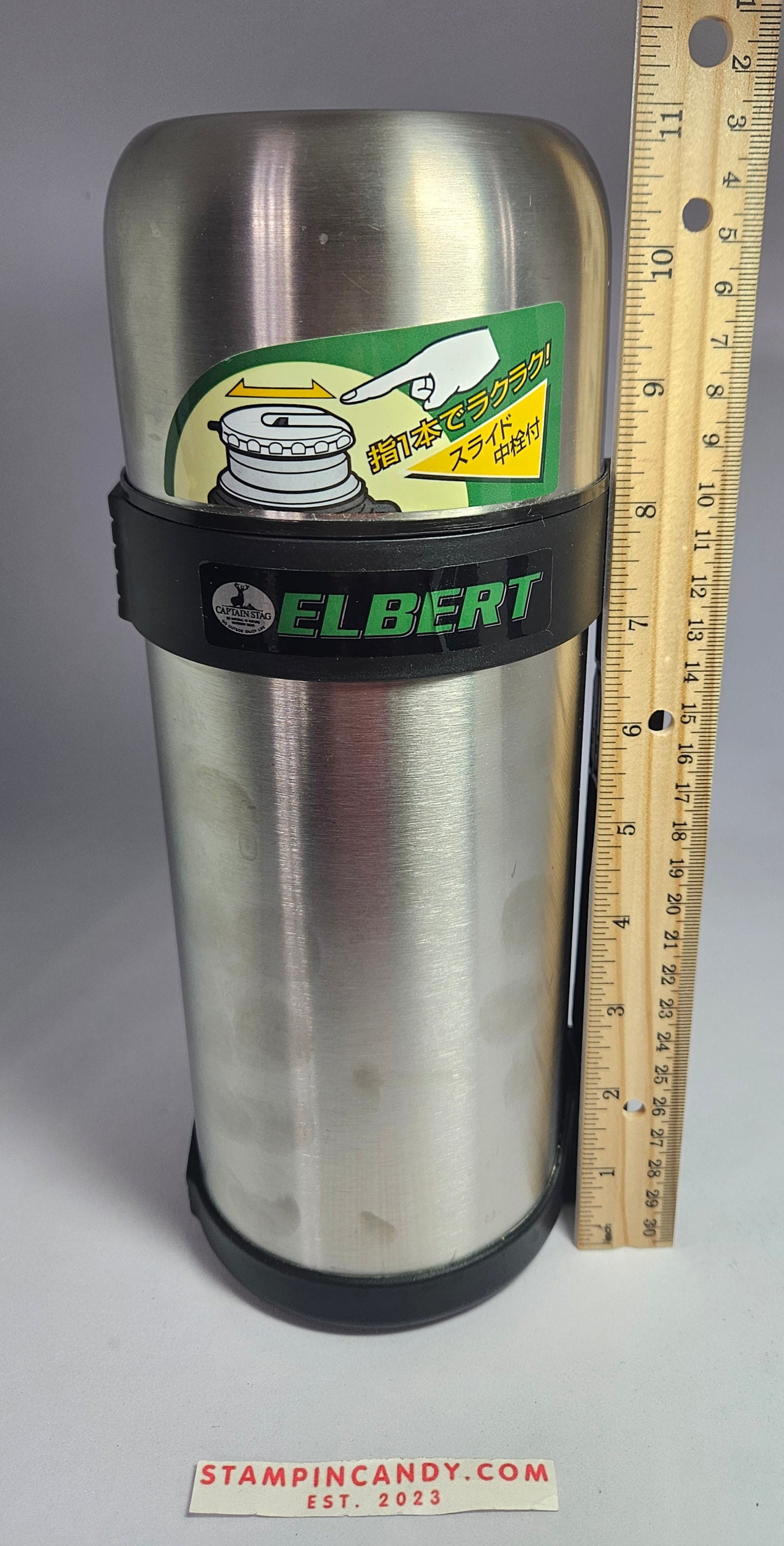 Elbert/Captain Stag Stainless Steel 40 oz Thermos