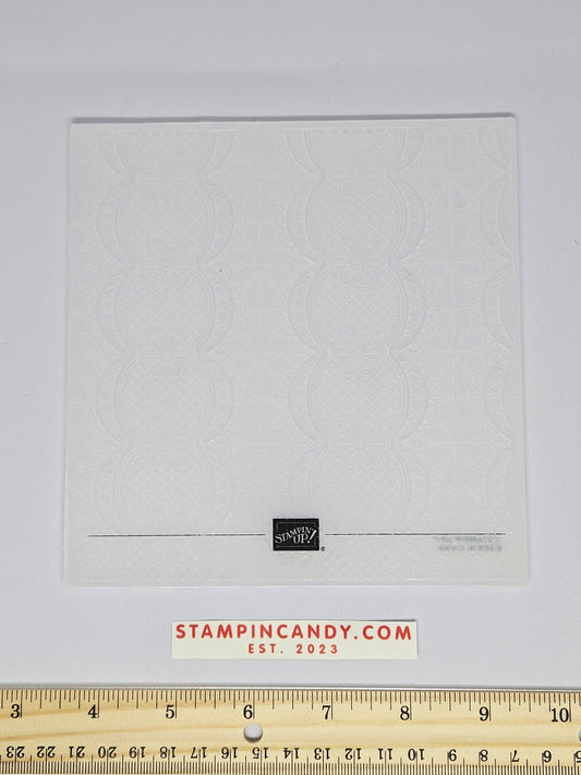 Stampin Up - Big Shot Sizzix - Lace Embossing Folder