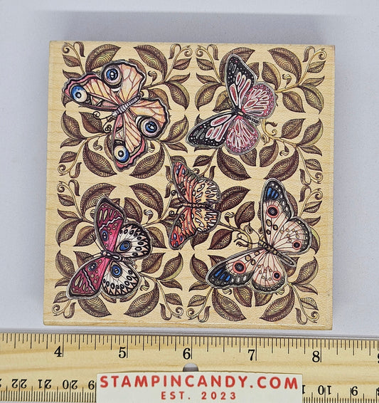 Stamps Happen - Dan Morris 90336 - Butterfly Square