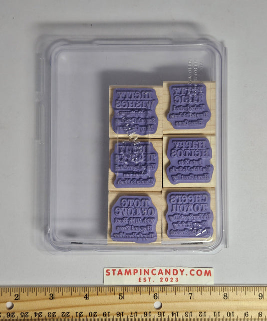 Stampin Up - Lots of Thoughts