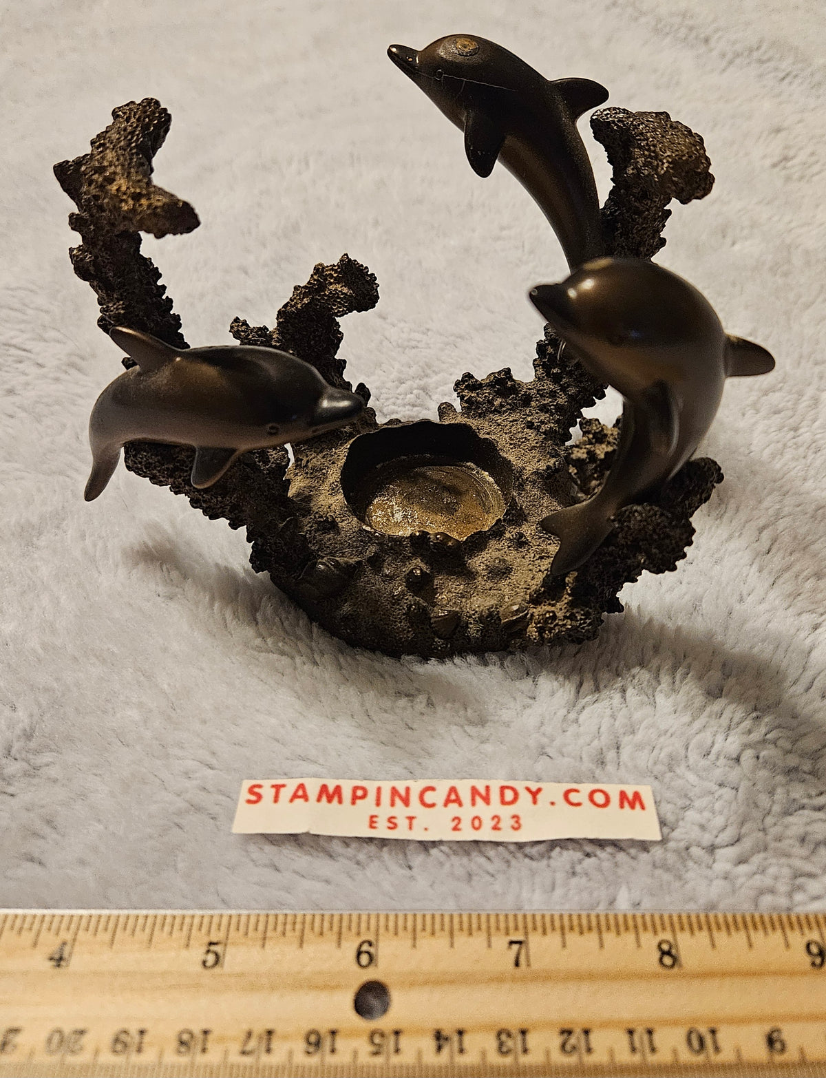Partylite - 3 Dolphin Tealight Holder