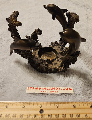 Partylite - 3 Dolphin Tealight Holder