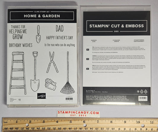 Stampin Up - Home & Garden with Garden Dies
