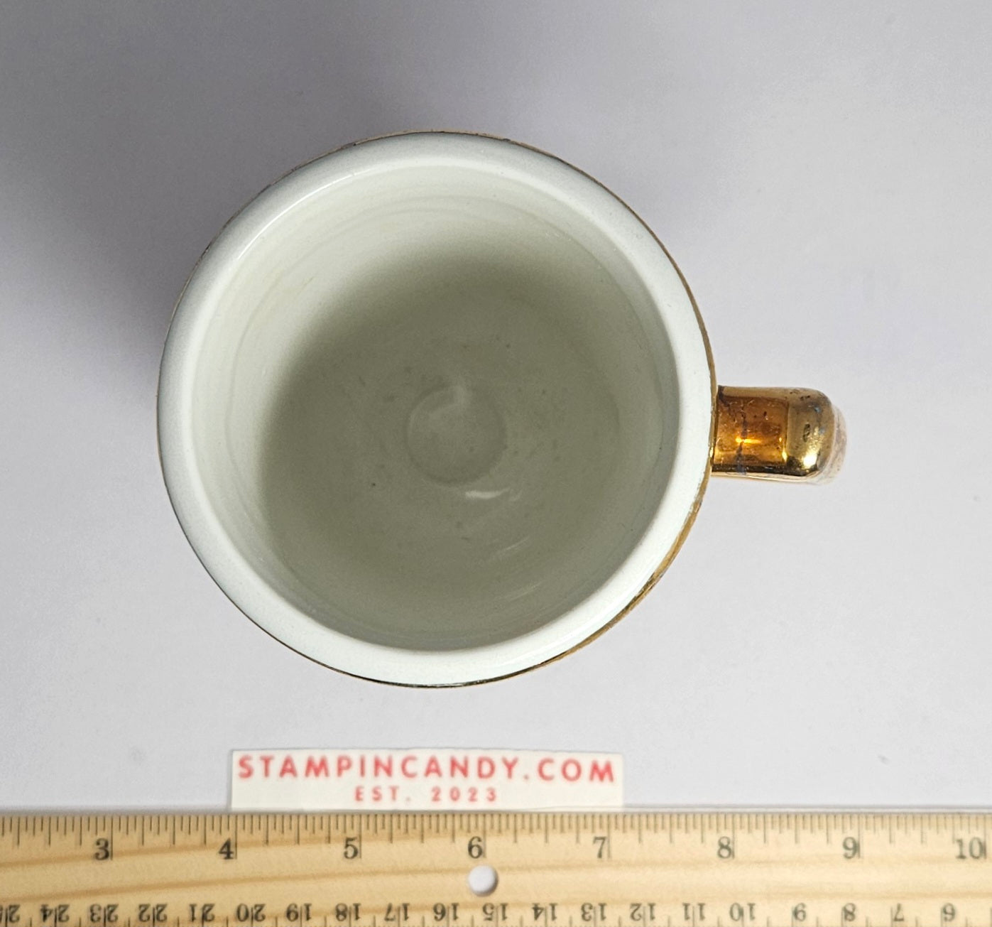 Hall China Company Golden Glo 1272 Irish Coffee Mug