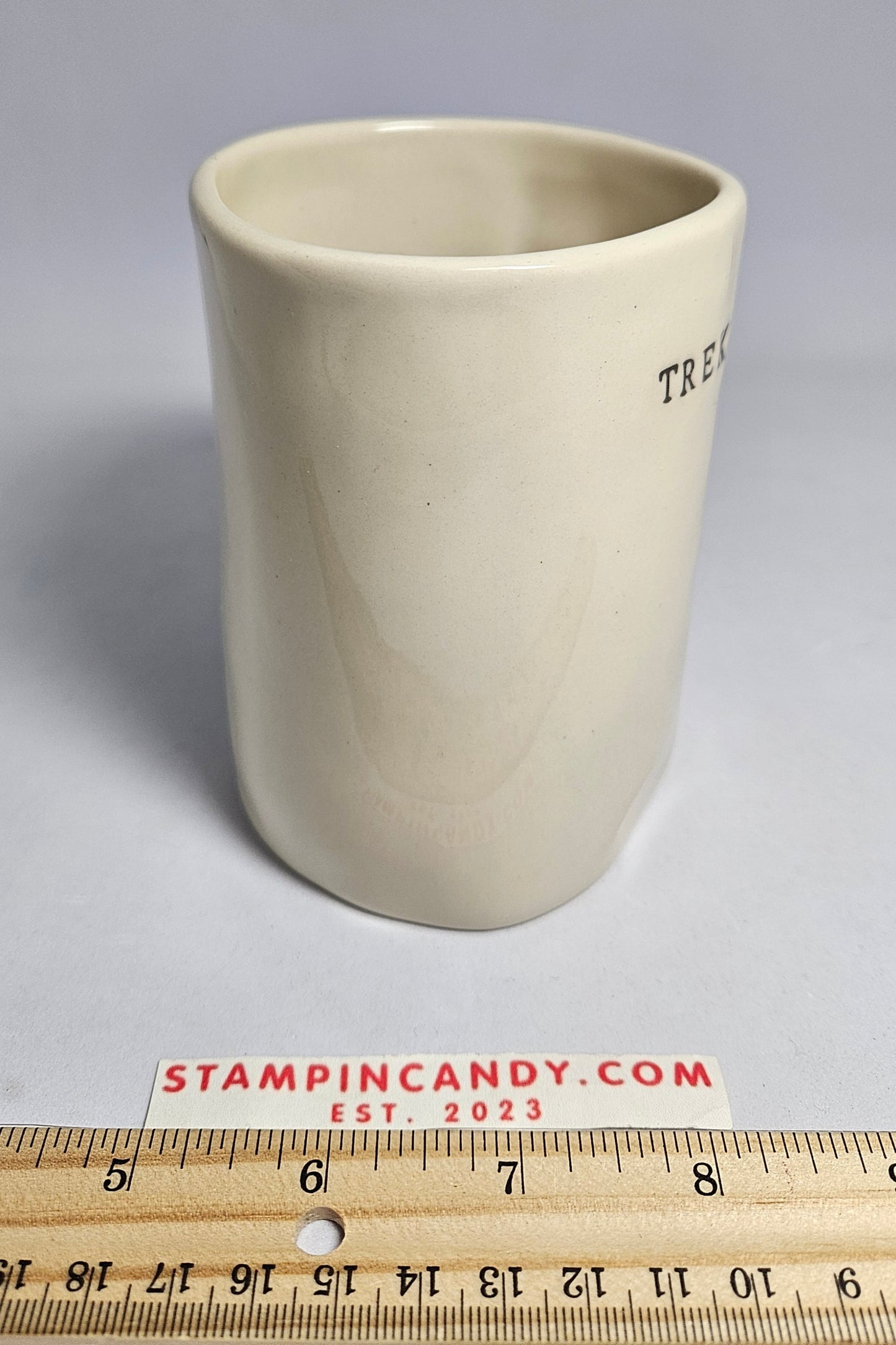 Rae Dunn "Trek" Cycling Mug