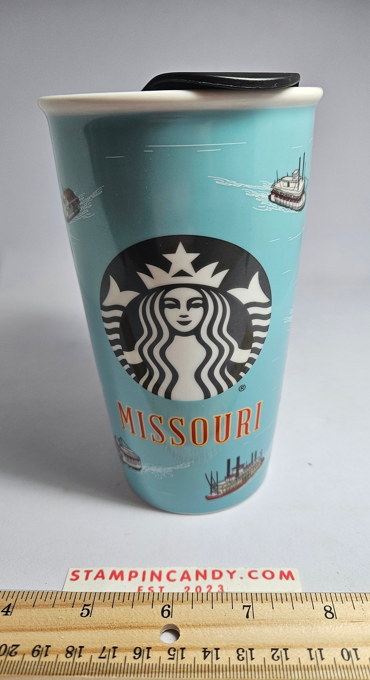 Starbucks 2016 - 12 oz Missouri Double-Walled Ceramic Tumbler