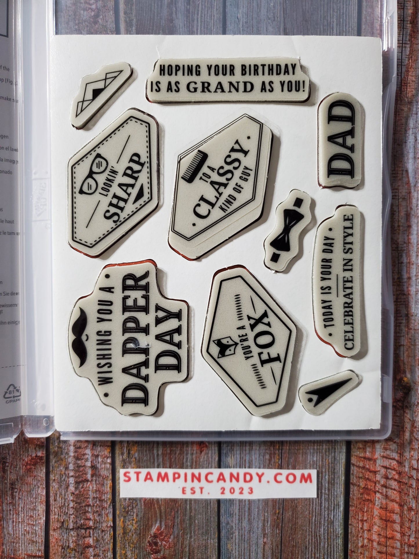 Stampin' UP! "Truly Tailored" Stamp Set