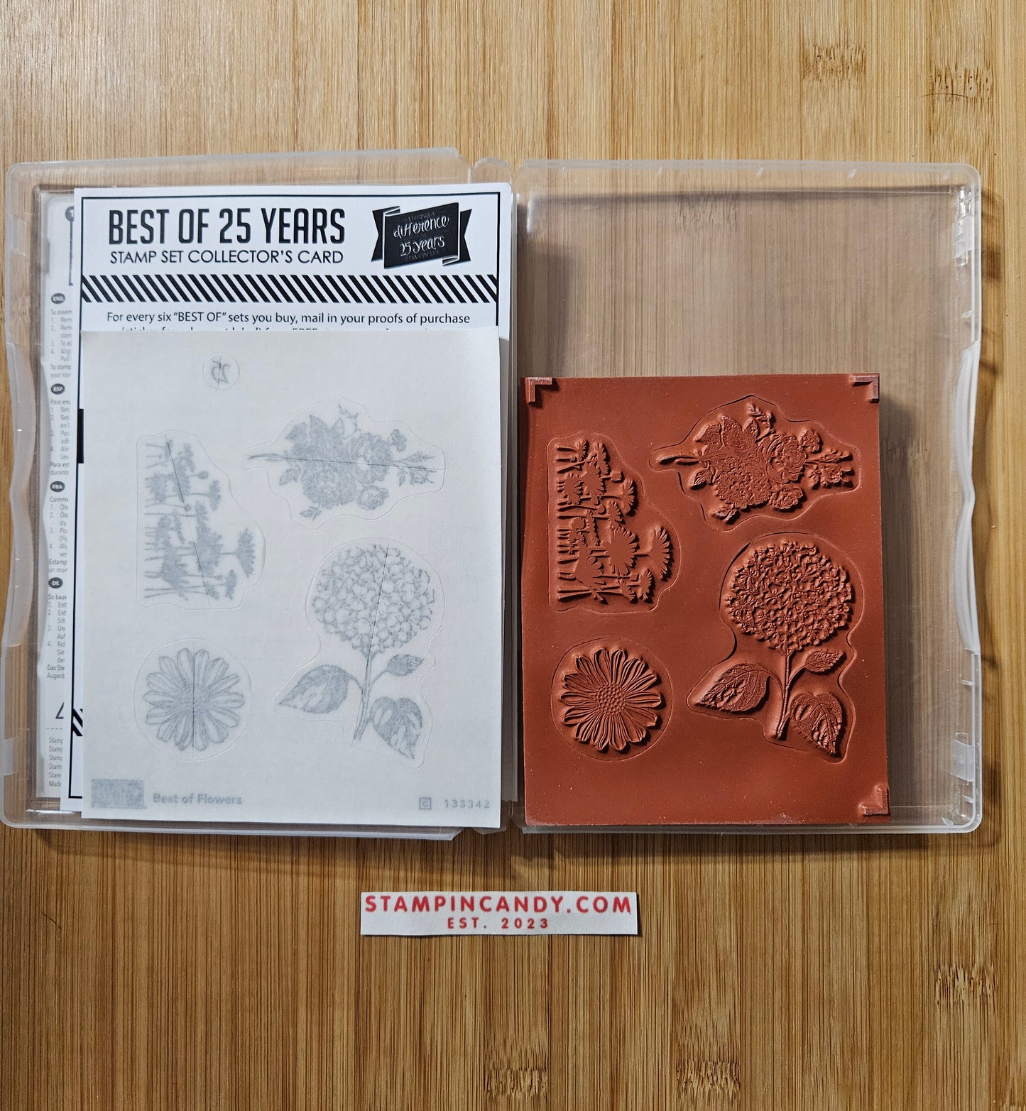 Stampin' UP! "Best of Flowers'" Stamp Set