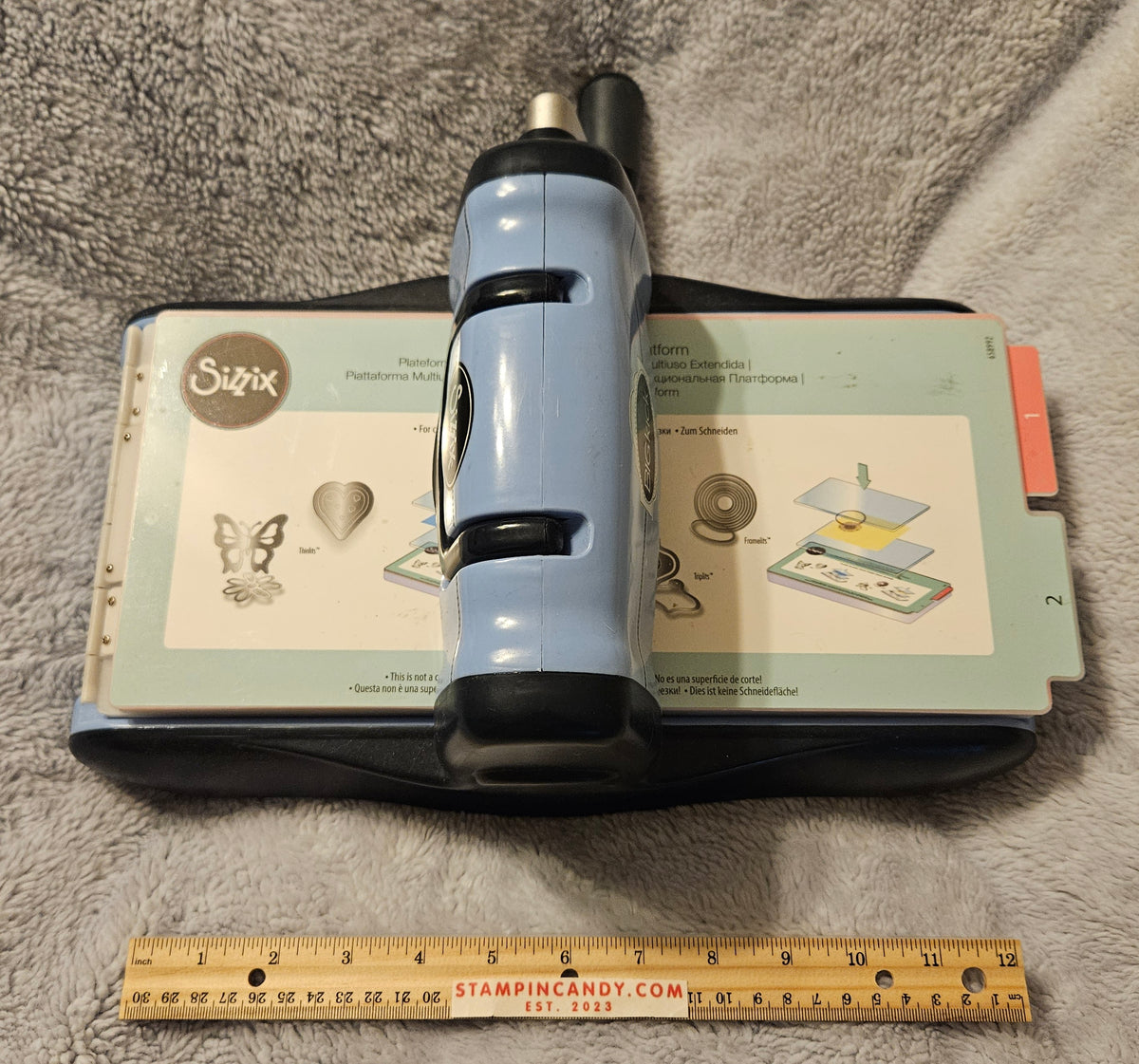 Sizzix Bigkick Machine with Extended Multipurpose Platform (Plates Not Included)