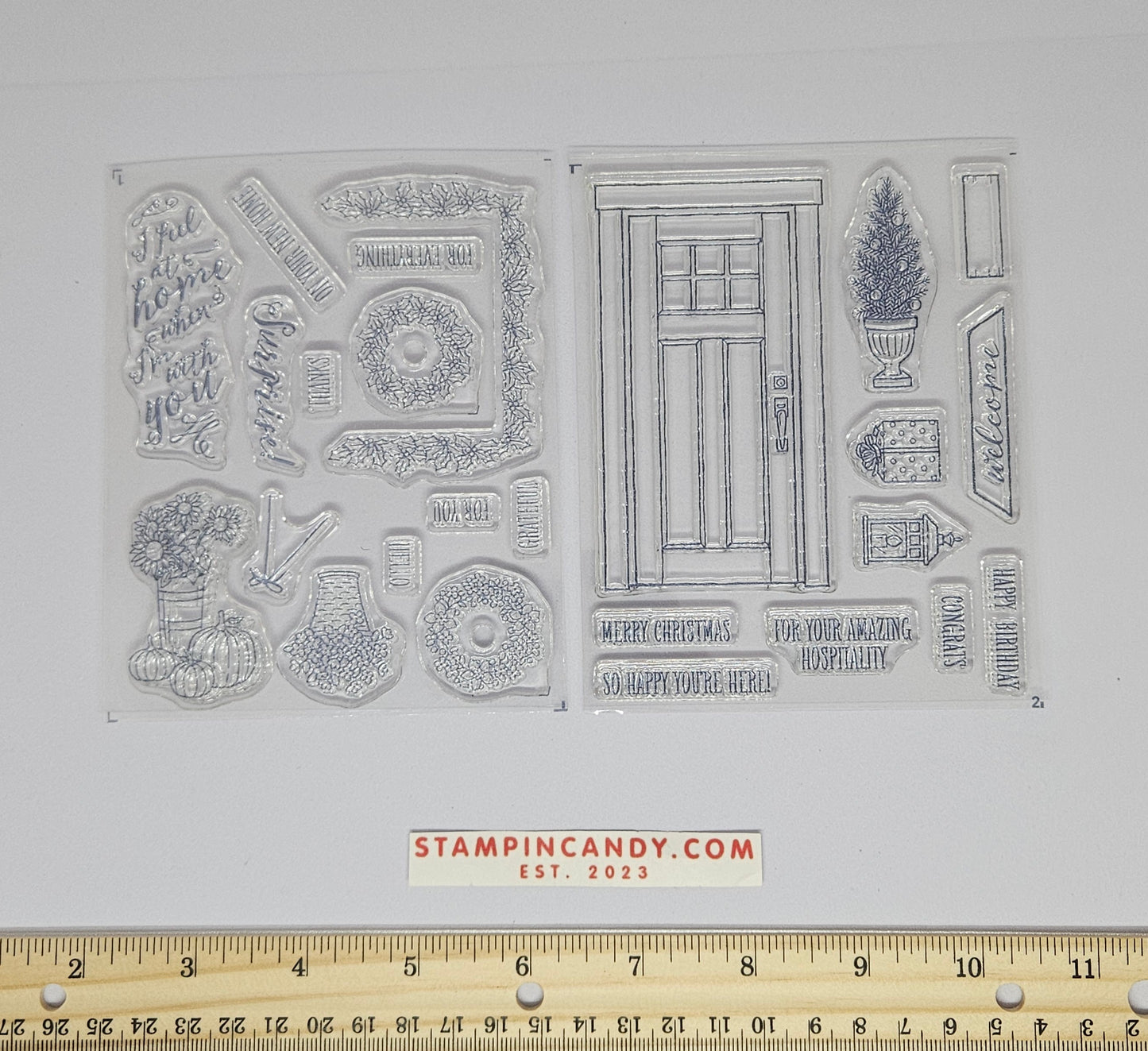 Stampin Up - At Home with You and "At Home" Dies