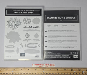 Stampin Up - Lovely Lily Pad w/ Lily Pad Dies