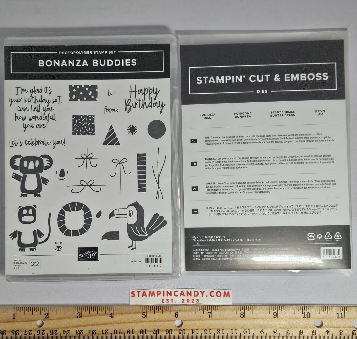 Stampin Up - Bonanza Buddies with Bonanza Dies