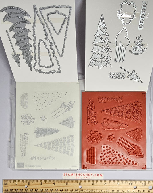 Stampin Up - Whimsical Trees w/ Christmas Tree Dies