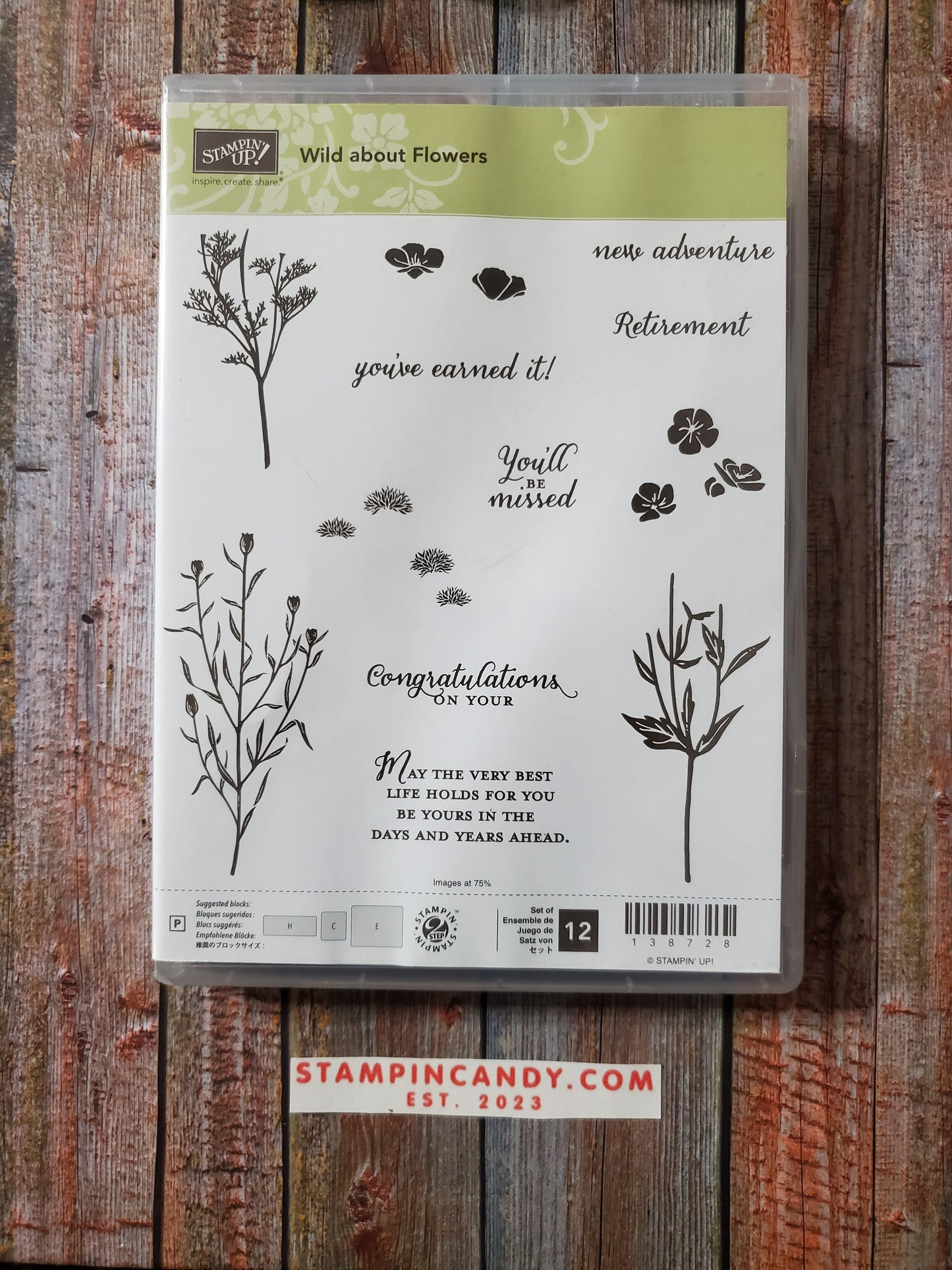 Stampin' UP! "Wild about Flowers" Stamp Set