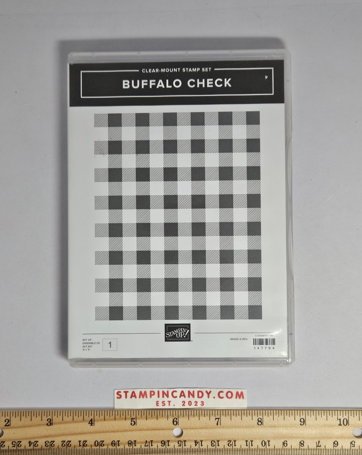 Stampin Up - Buffalo Check