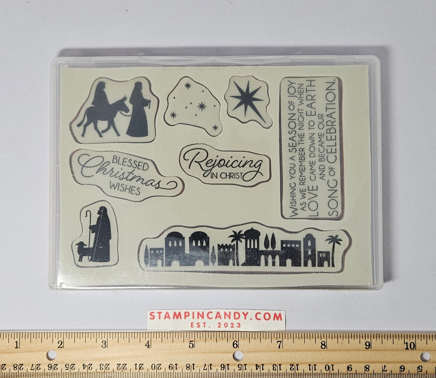 Stampin Up - Night in Bethlehem w/ Bethlehem Dies