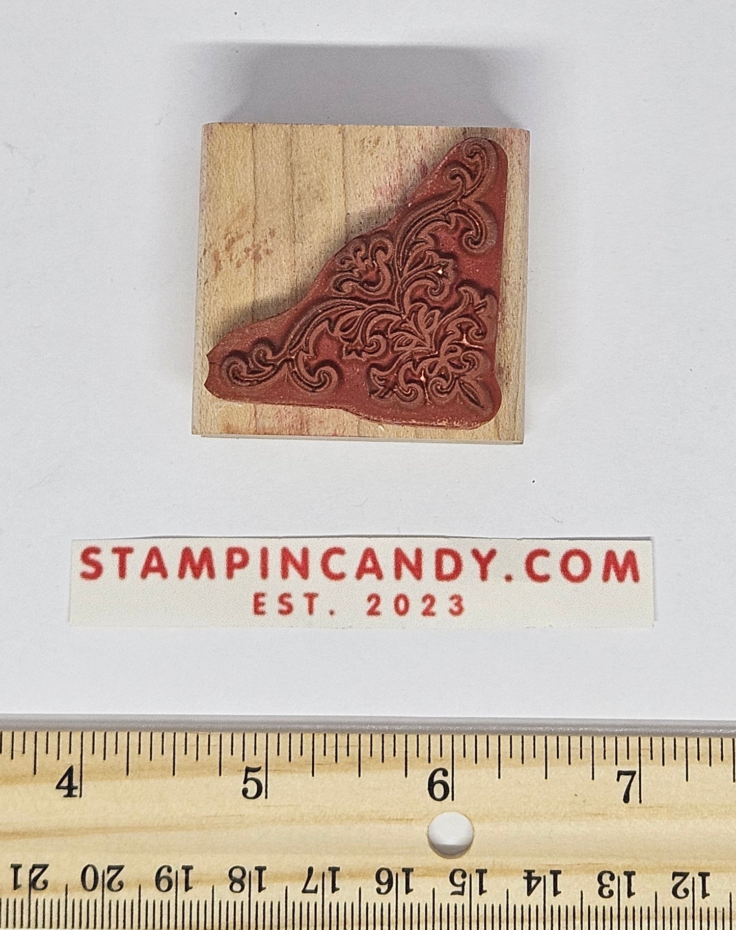 Rubber Stampede - A1954 Corner Stamp