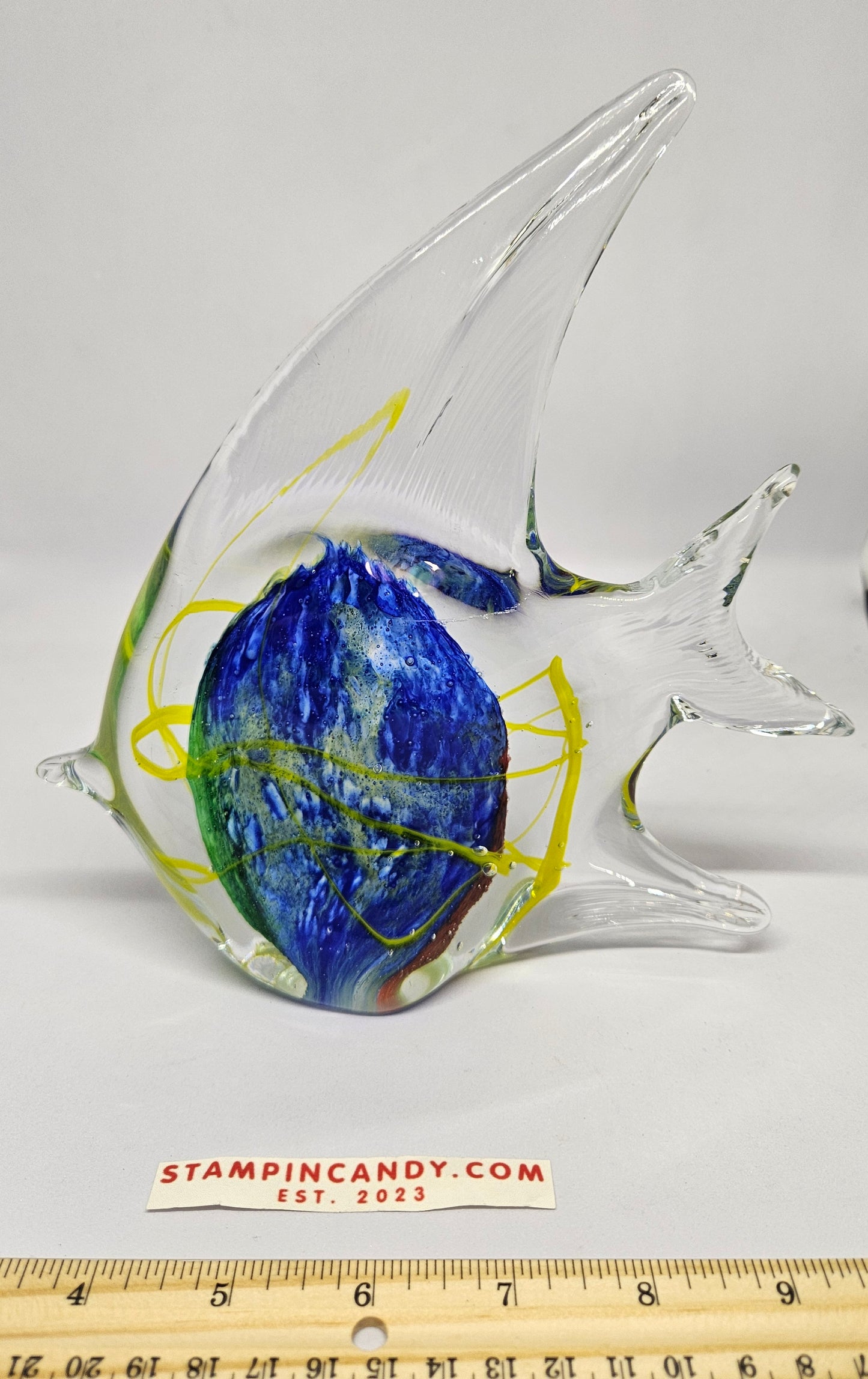 Angelfish Glass Art