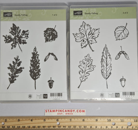 Stampin Up - Gently Falling 1 + 2