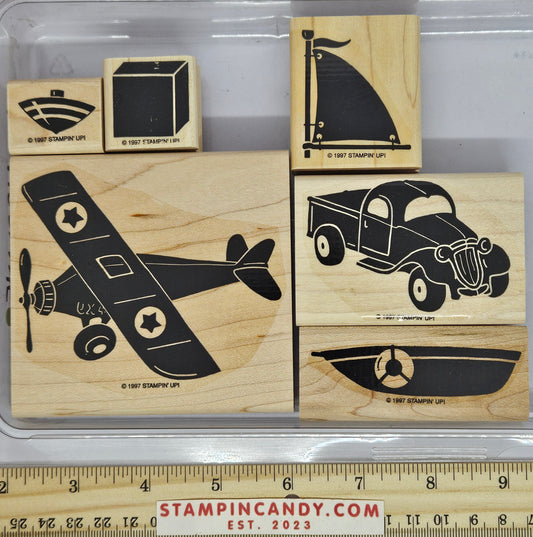 Stampin Up - Airplane Stamp Set