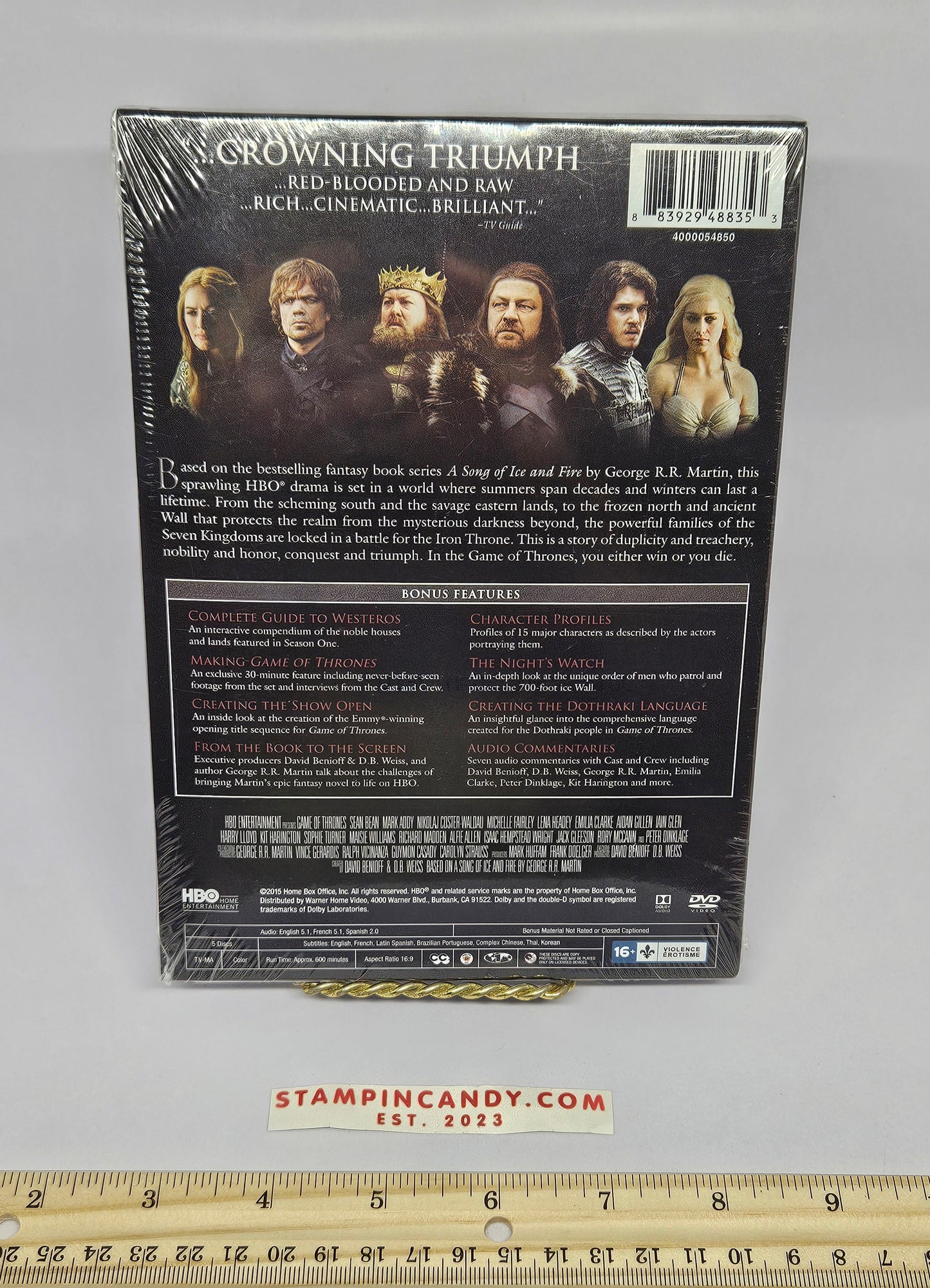 HBO Game of Thrones Season 1 DVD Set