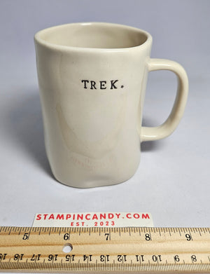 Rae Dunn "Trek" Cycling Mug