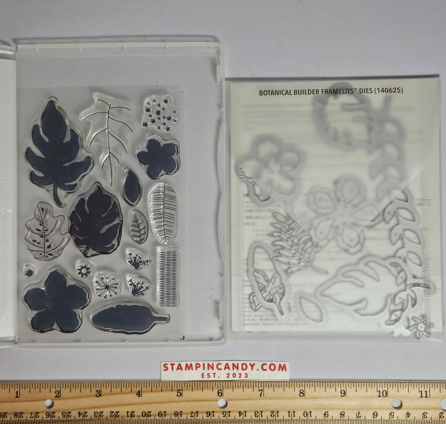 Stampin Up - Botanical Blooms with Botanical Builder Dies (Missing 2 Dies)
