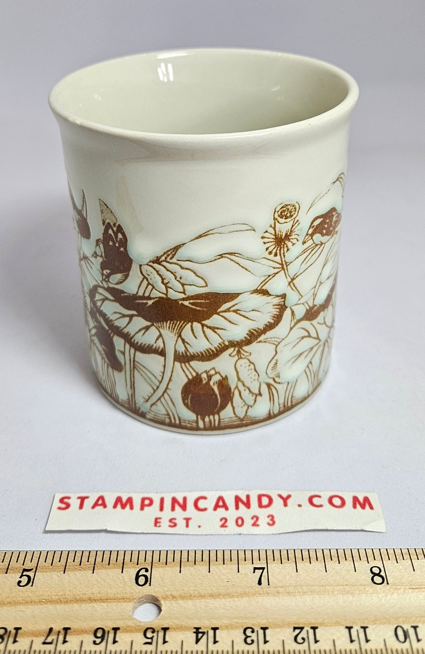 Japanese Lotus/Floral Mug