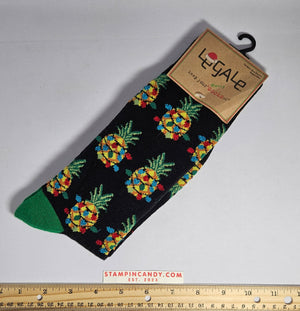 Legale - Christmas Pineapple Socks M 8-12