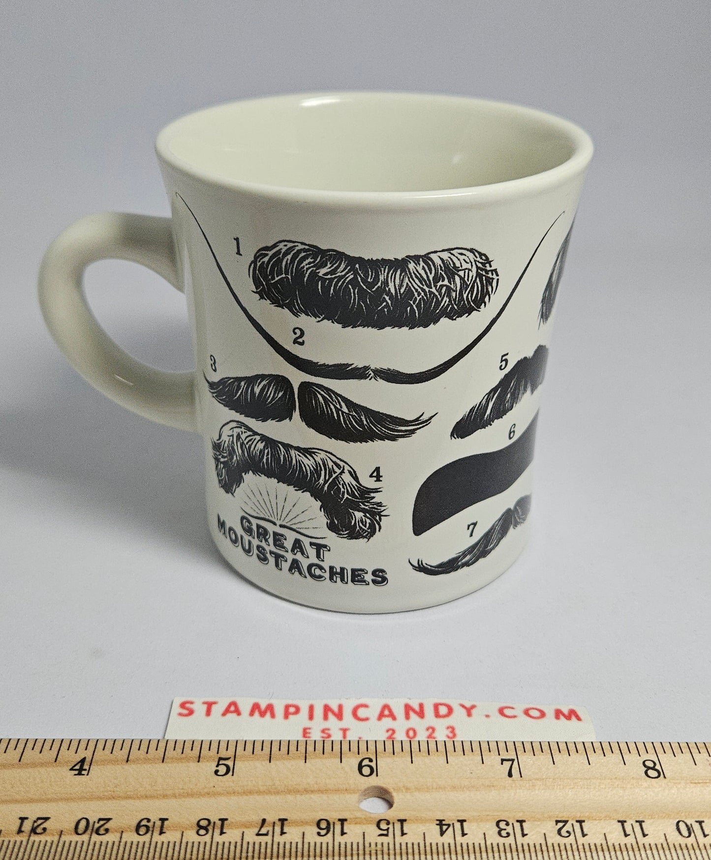 The Unemployed Philosophers Guild - "Great Mustaches" Mug