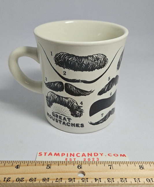 The Unemployed Philosophers Guild - "Great Mustaches" Mug