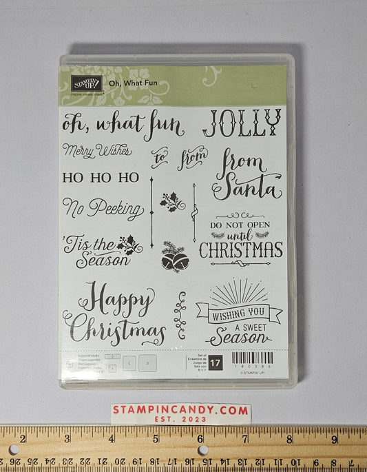 Stampin Up - Oh, What Fun