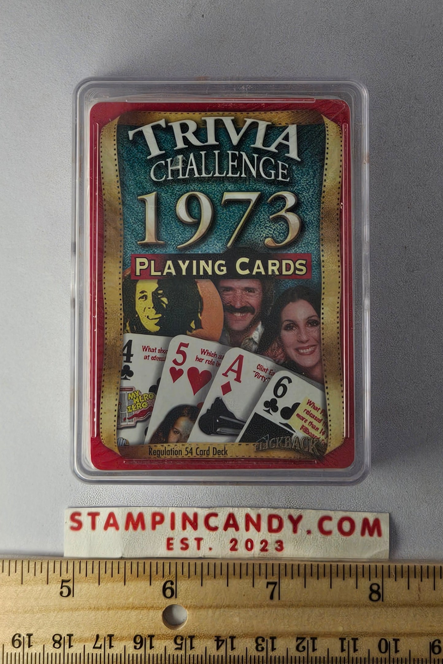 1973 - Flickback Trivia Challenge Playing Cards