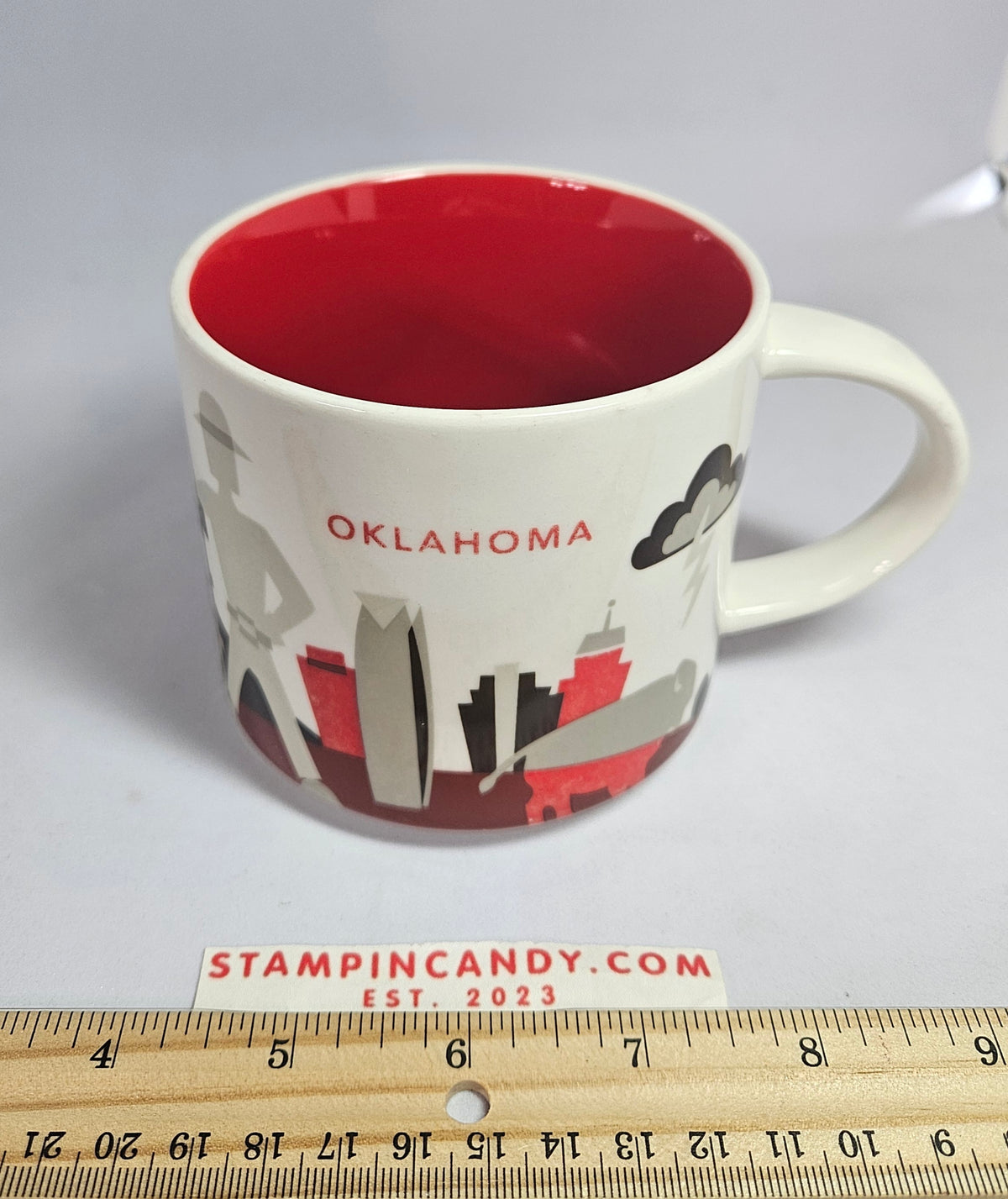 2016 Starbucks - Oklahoma 14 oz Mug "You Are Here" Series