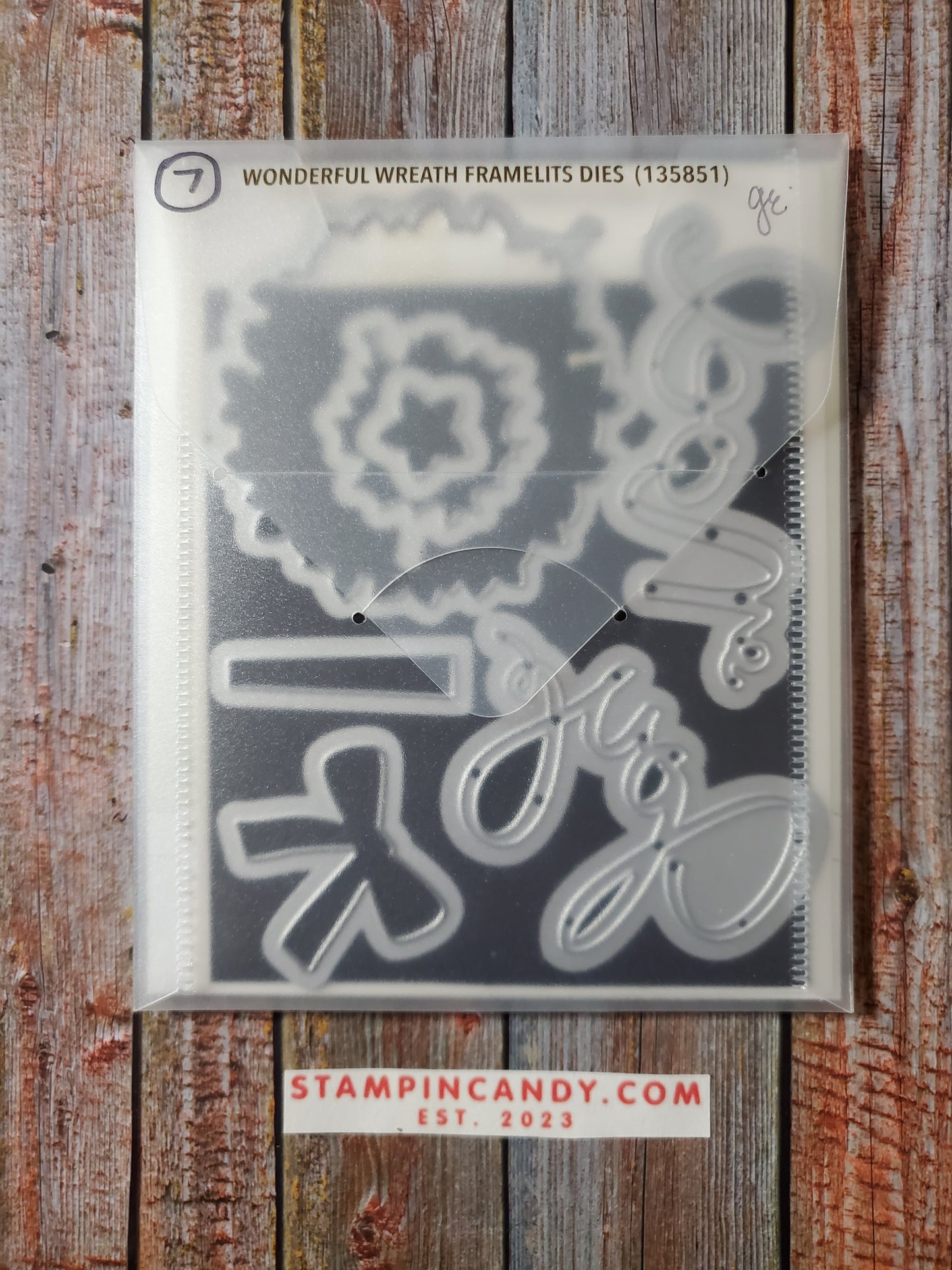 Stampin' UP! "Wonderous Wreath" Stamp Set with "Wonderful Wreath" Dies