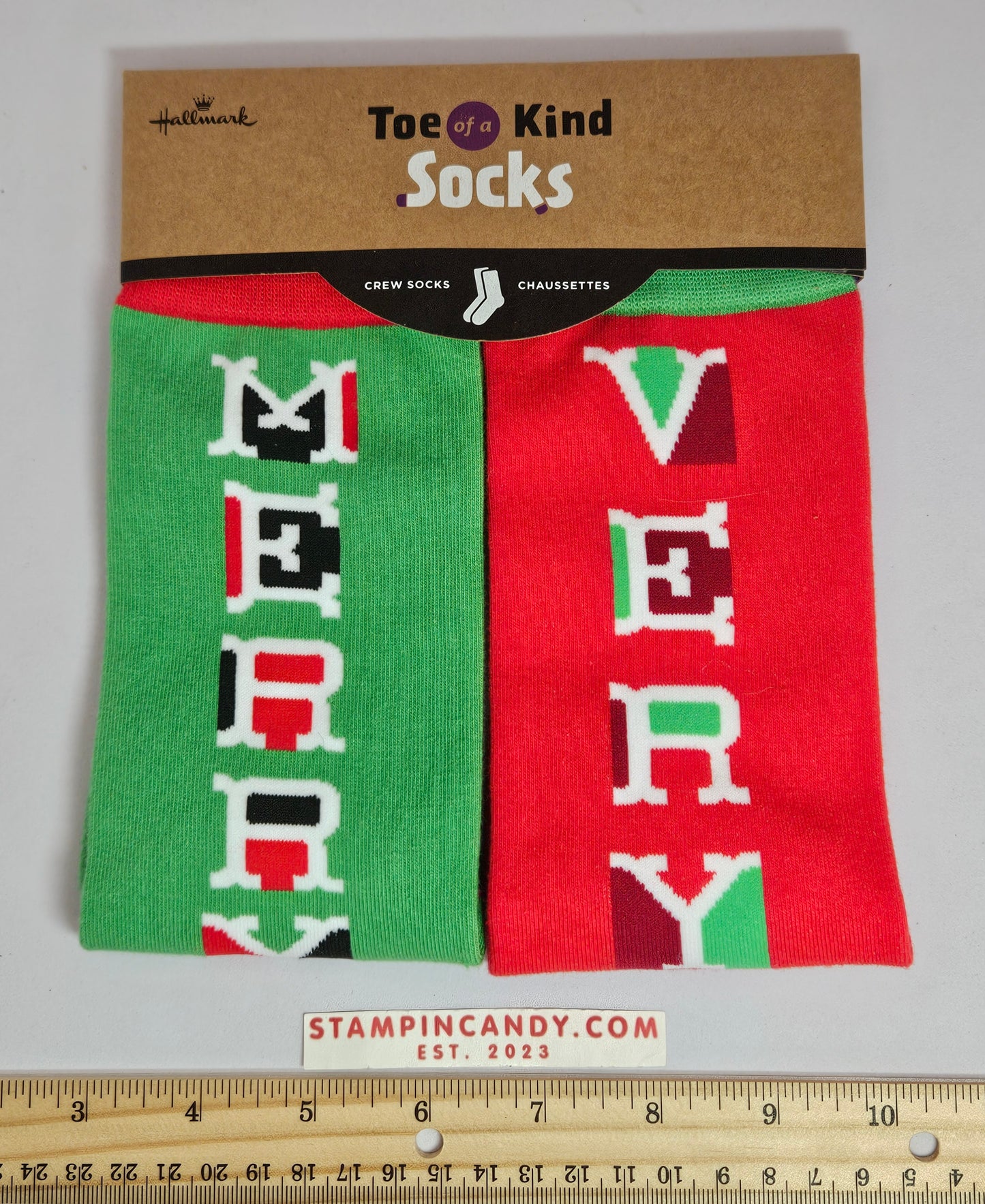 Hallmark - Toe of a Kind - Christmas Socks