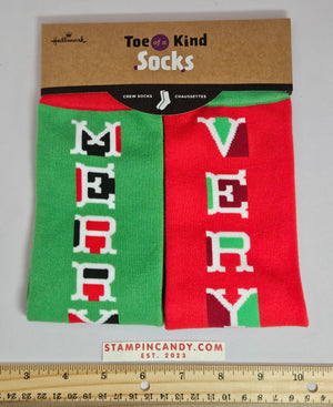 Hallmark - Toe of a Kind - Christmas Socks