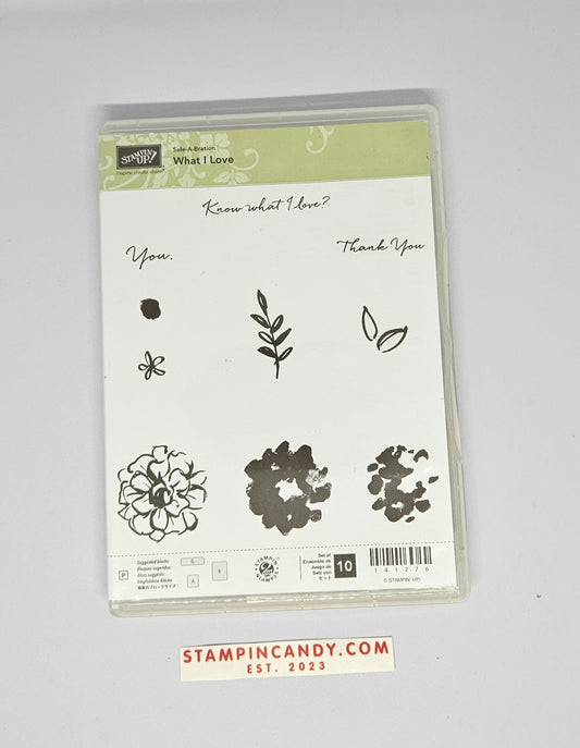 Stampin' UP! "What I Love" Stamp Set