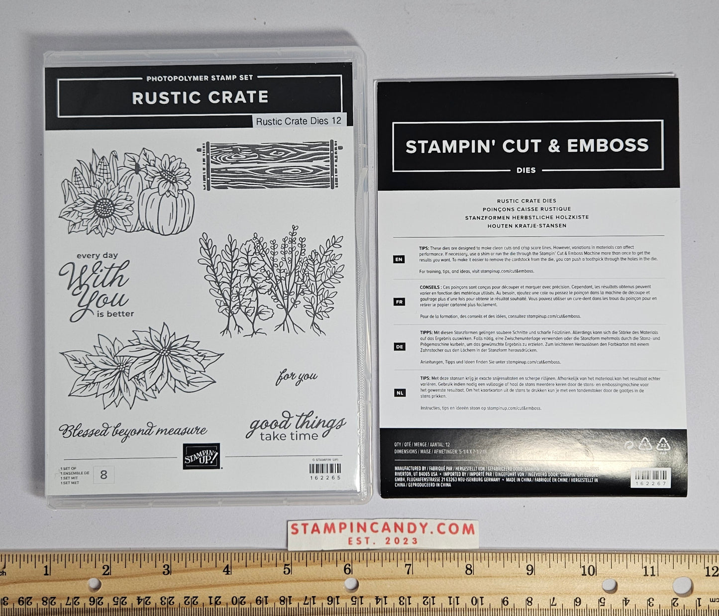 Stampin Up - Rustic Crate with Dies