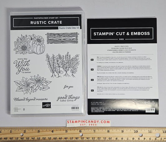 Stampin Up - Rustic Crate with Dies