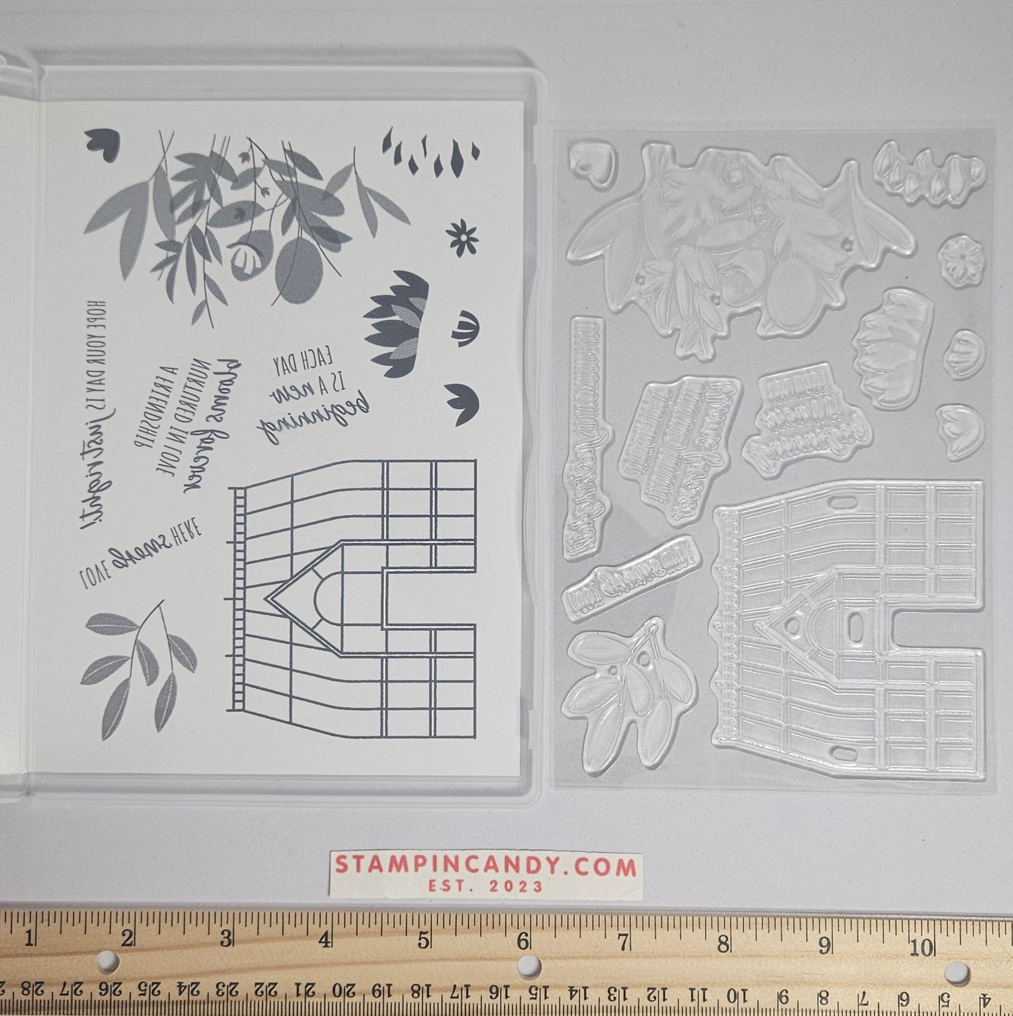 Stampin Up - Garden Greenhouse with Greenhouse Dies