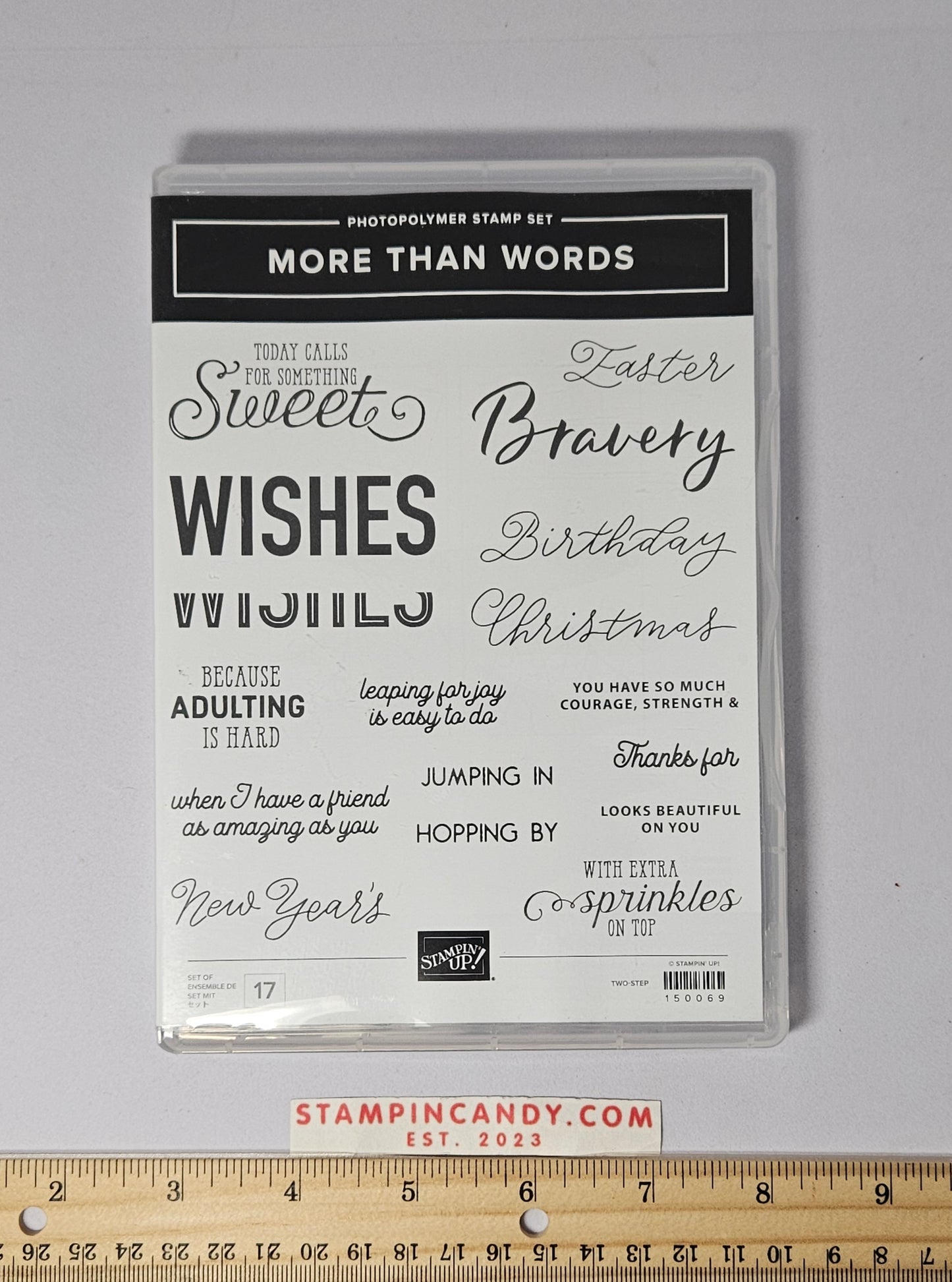 Stampin Up - More Than Words