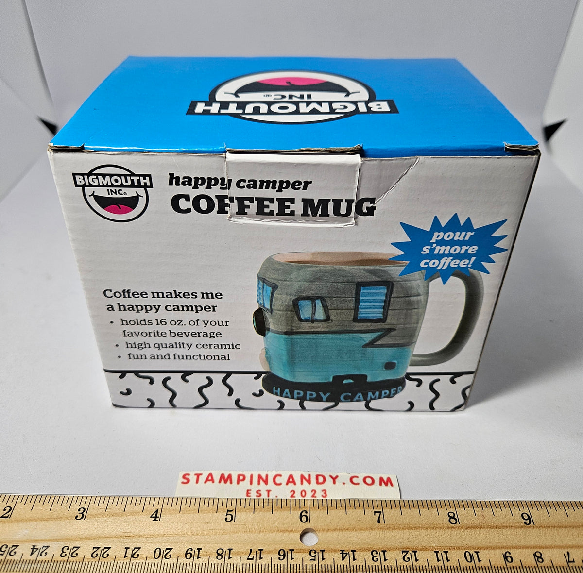 Happy Camper Bigmouth 16 oz Mug