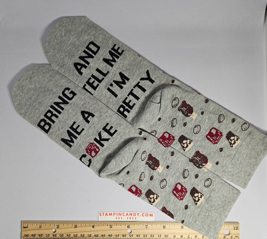 "Bring Me A Coke" Socks