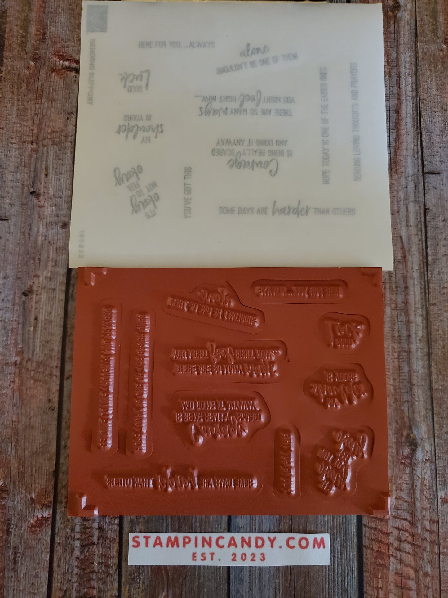 Stampin' UP! "Sending Support" Stamp Set