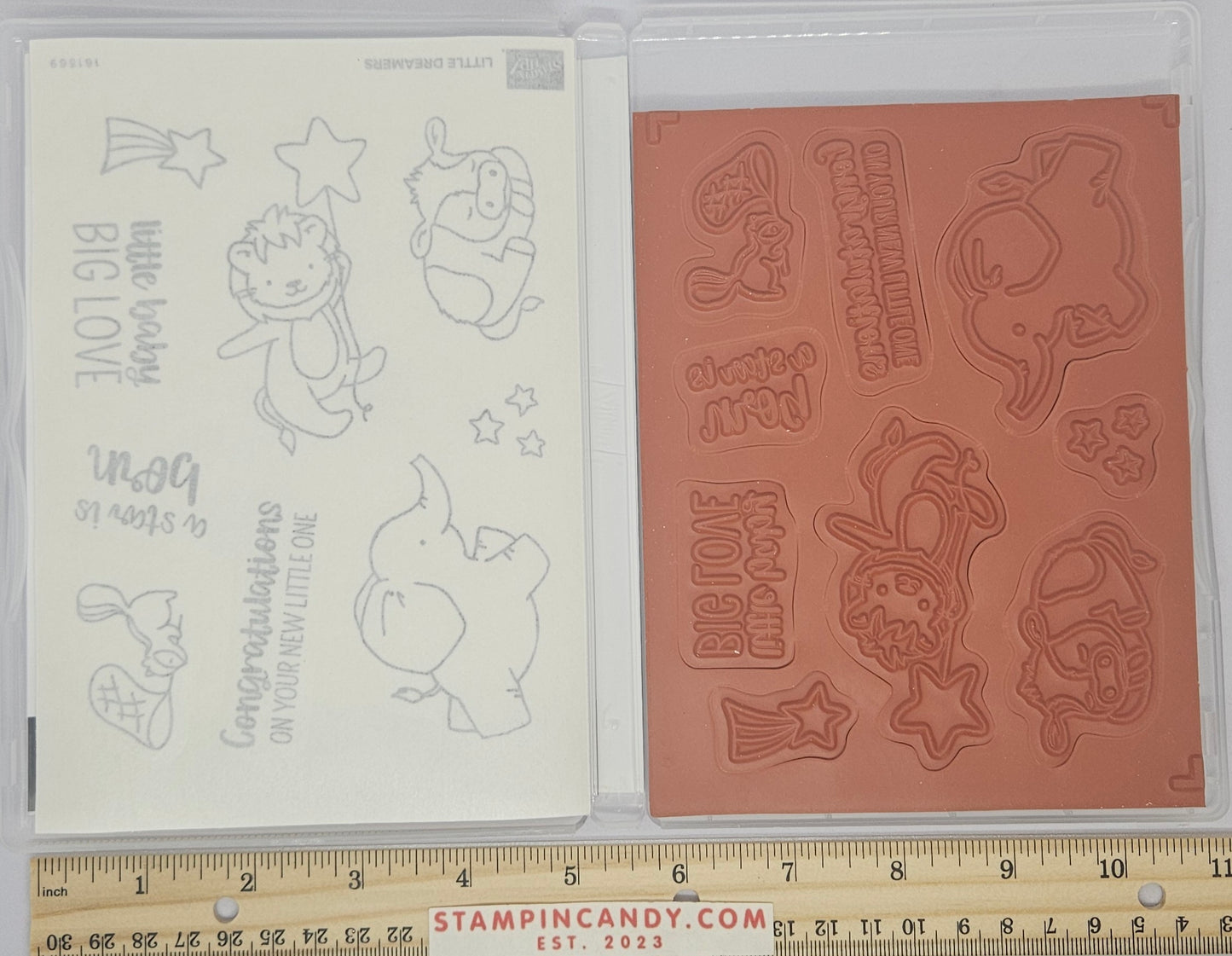 Stampin Up - Little Dreamers with Little Dreamers Dies