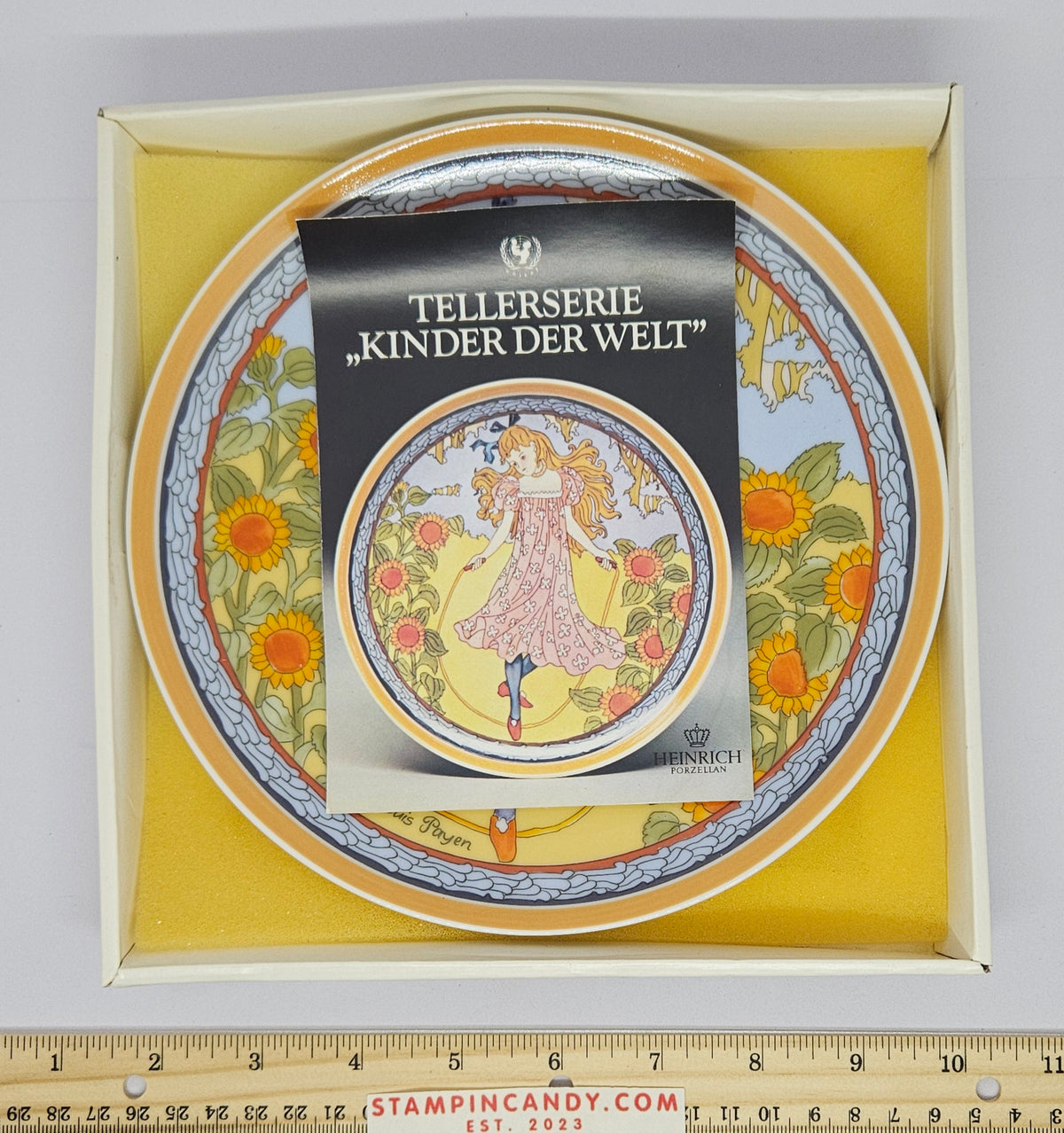 Heinrich Porzellan German Plate
