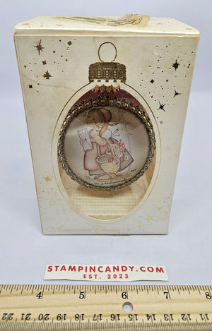 M.J. Hummel H435 Angel with Horn Ornament